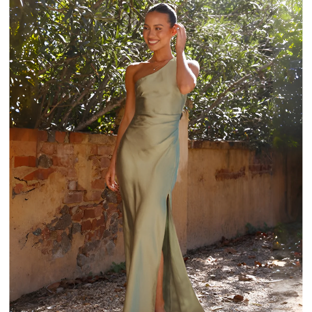 Jocelynn | Κομψό Ασύμμετρο Μακρύ Φόρεμα για Γυναίκες